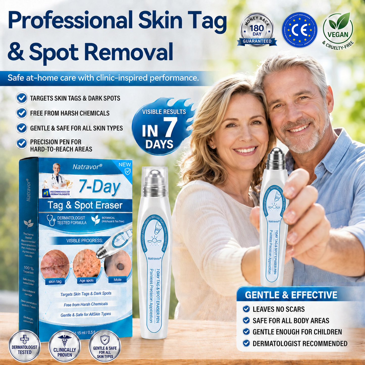 𝐎𝐟𝐟𝐢𝐜𝐢𝐚𝐥 𝐁𝐫𝐚𝐧𝐝 𝐒𝐭𝐨𝐫𝐞|✅🎉Natravor® 7-𝐷𝑎𝑦 𝗧𝐚𝐠 & 𝗦𝗽𝐨𝐭 𝐄𝐫𝒂𝒔𝒆𝒓(Zero Pain, Zero 𝐒𝐜𝐚𝒓𝒔 Rollerball)