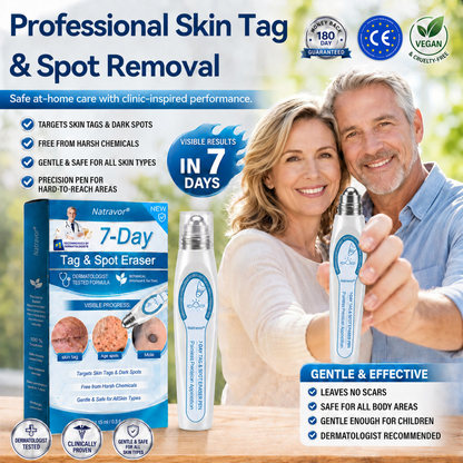 𝐎𝐟𝐟𝐢𝐜𝐢𝐚𝐥 𝐁𝐫𝐚𝐧𝐝 𝐒𝐭𝐨𝐫𝐞|✅🎉Natravor® 7-𝐷𝑎𝑦 𝗧𝐚𝐠 & 𝗦𝗽𝐨𝐭 𝐄𝐫𝒂𝒔𝒆𝒓(Zero Pain, Zero 𝐒𝐜𝐚𝒓𝒔 Rollerball)